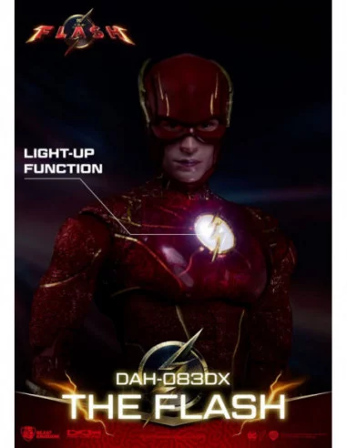 The Flash Figura Dynamic 8ction Heroes 1/9 The Flash Deluxe Version 24 cm