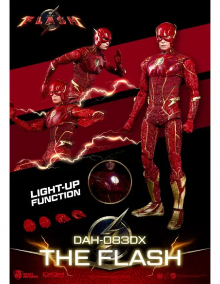 The Flash Figura Dynamic 8ction Heroes 1/9 The Flash Deluxe Version 24 cm