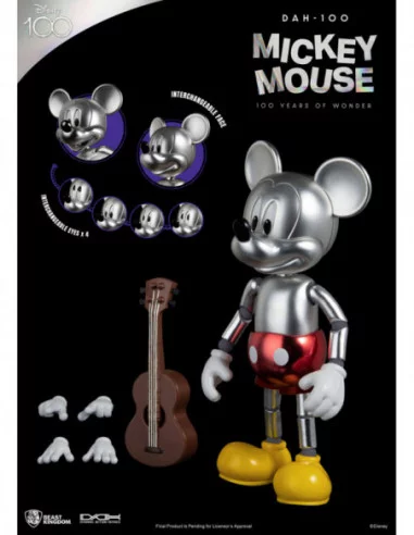 Disney 100 Years of Wonder Figura Dynamic 8ction Heroes 1/9 Mickey Mouse 16 cm