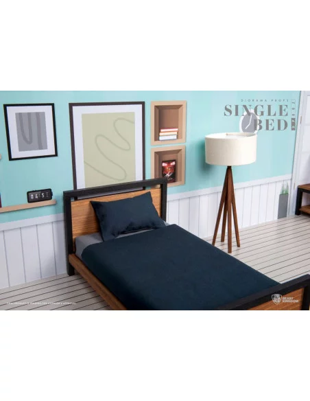 Diorama Props Series Accesorios para figuras Single Bed Set