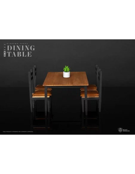 Diorama Props Series Accesorios para figuras Dining Table Set