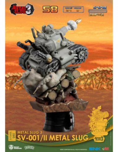 Metal Slug Diorama PVC D-Stage SV-001/II Metal Slug 16 cm