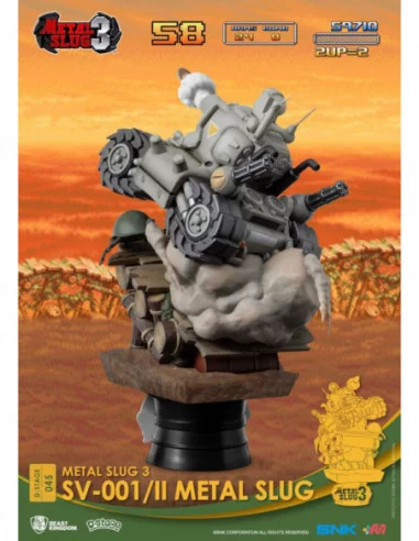 Metal Slug Diorama PVC D-Stage SV-001/II Metal Slug 16 cm