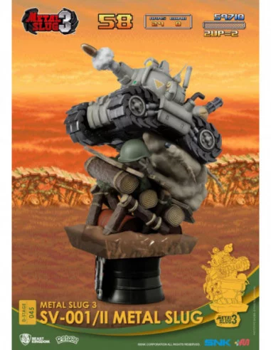 Metal Slug Diorama PVC D-Stage SV-001/II Metal Slug 16 cm