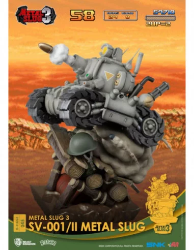Metal Slug Diorama PVC D-Stage SV-001/II Metal Slug 16 cm