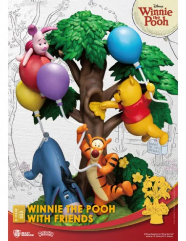 Disney Diorama PVC D-Stage Winnie The Pooh With Friends 16 cm