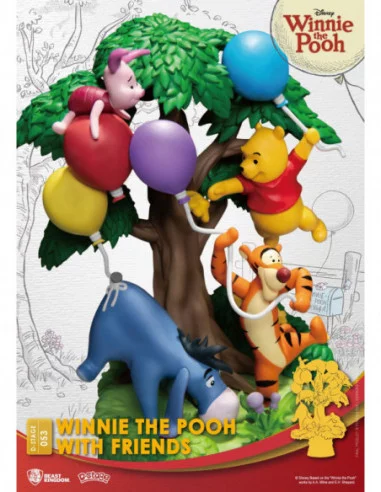 Disney Diorama PVC D-Stage Winnie The Pooh With Friends 16 cm