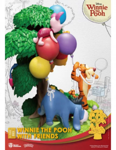 Disney Diorama PVC D-Stage Winnie The Pooh With Friends 16 cm