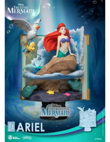 Disney Diorama PVC D-Stage Story Book Series Ariel New Version 15 cm