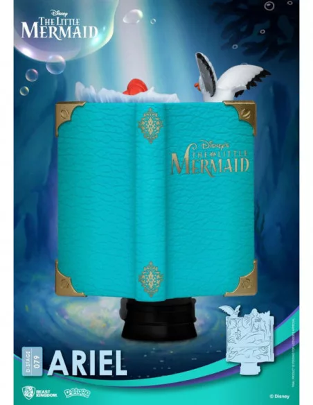 Disney Diorama PVC D-Stage Story Book Series Ariel New Version 15 cm
