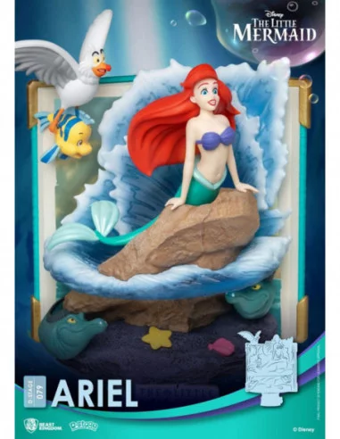 Disney Diorama PVC D-Stage Story Book Series Ariel New Version 15 cm