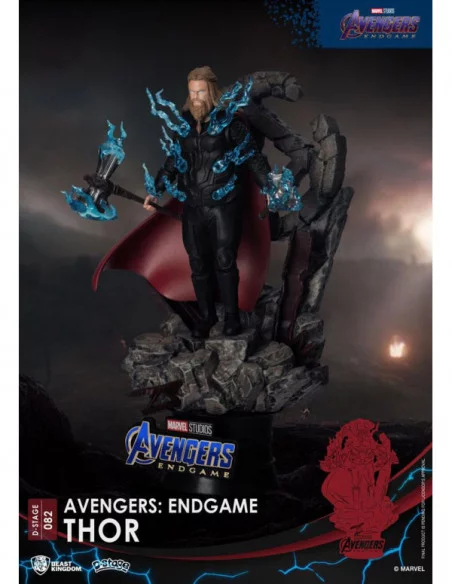 Vengadores: Endgame Diorama PVC D-Stage Thor Closed Box Version 16 cm