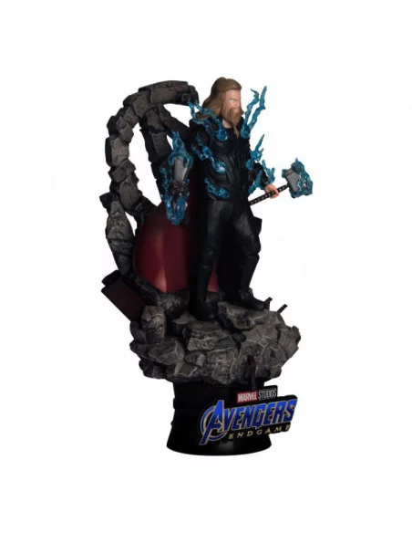 Vengadores: Endgame Diorama PVC D-Stage Thor Closed Box Version 16 cm