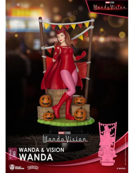 WandaVision Diorama PVC D-Stage Wanda 16 cm