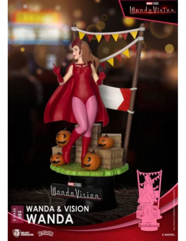 WandaVision Diorama PVC D-Stage Wanda 16 cm