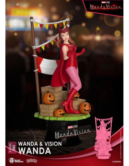 WandaVision Diorama PVC D-Stage Wanda 16 cm