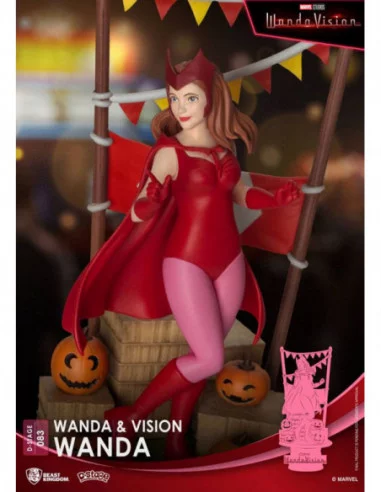 WandaVision Diorama PVC D-Stage Wanda 16 cm