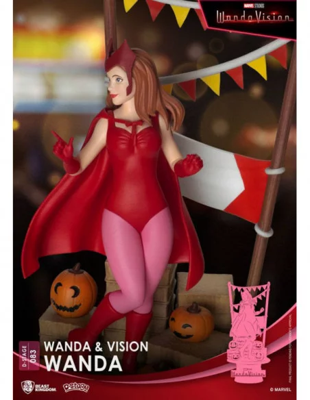 WandaVision Diorama PVC D-Stage Wanda 16 cm