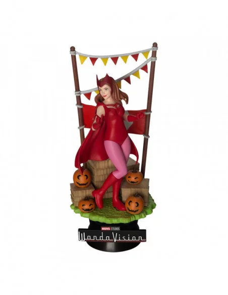 WandaVision Diorama PVC D-Stage Wanda Closed Box Version 16 cm