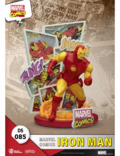 Marvel Comics Diorama PVC D-Stage Iron Man 16 cm 2