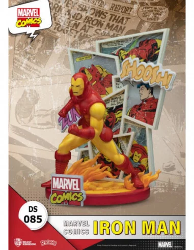 Marvel Comics Diorama PVC D-Stage Iron Man 16 cm