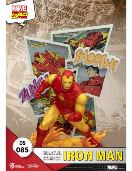 Marvel Comics Diorama PVC D-Stage Iron Man 16 cm