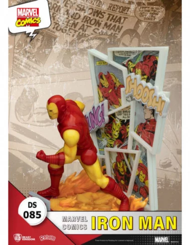 Marvel Comics Diorama PVC D-Stage Iron Man 16 cm