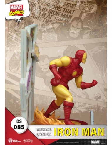 Marvel Comics Diorama PVC D-Stage Iron Man 16 cm