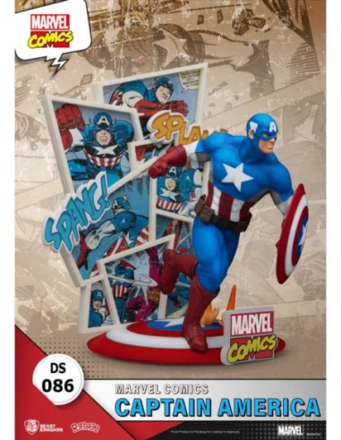 Marvel Comics Diorama PVC D-Stage Captain America 16 cm