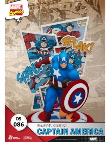 Marvel Comics Diorama PVC D-Stage Captain America 16 cm
