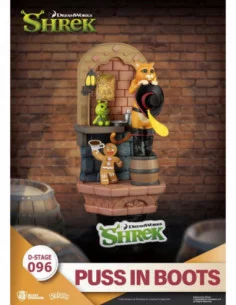 Shrek Diorama PVC D-Stage Puss In Boots 15 cm 2