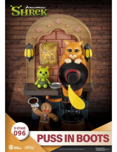 Shrek Diorama PVC D-Stage Puss In Boots 15 cm