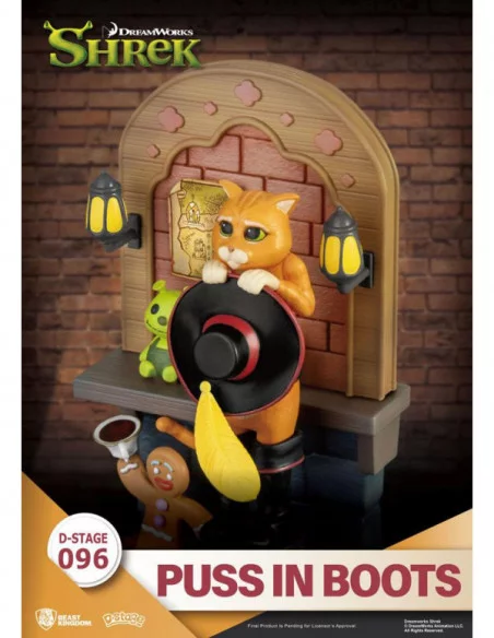 Shrek Diorama PVC D-Stage Puss In Boots 15 cm