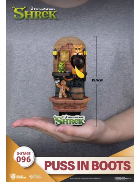 Shrek Diorama PVC D-Stage Puss In Boots 15 cm Shrek Diorama PVC D-Stage Puss In Boots 15 cm