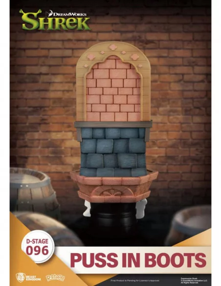 Shrek Diorama PVC D-Stage Puss In Boots 15 cm Shrek Diorama PVC D-Stage Puss In Boots 15 cm