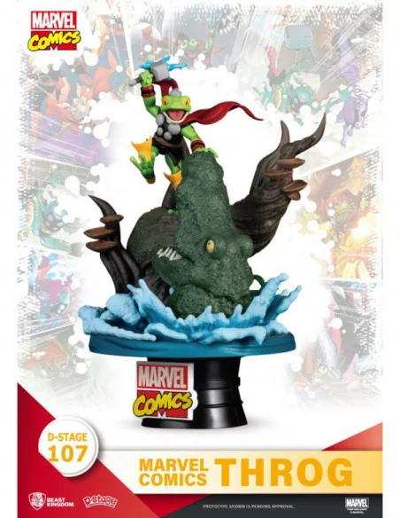 Marvel Comics Diorama PVC D-Stage Throg 17 cm