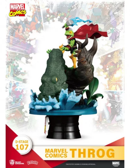 Marvel Comics Diorama PVC D-Stage Throg 17 cm