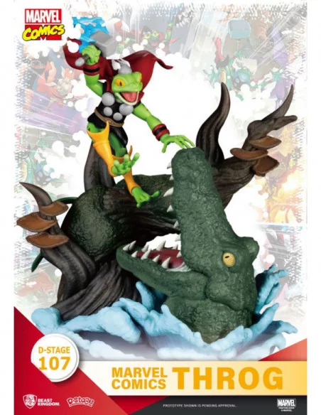 Marvel Comics Diorama PVC D-Stage Throg 17 cm