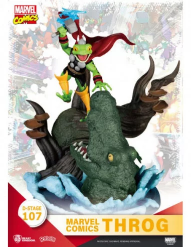 Marvel Comics Diorama PVC D-Stage Throg 17 cm