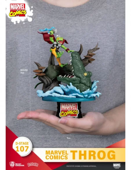 Marvel Comics Diorama PVC D-Stage Throg 17 cm