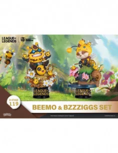 League of Legends Diorama PVC D-Stage Beemo & BZZZiggs 15 cm 2
