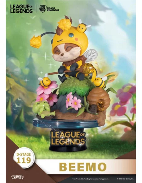 League of Legends Diorama PVC D-Stage Beemo & BZZZiggs 15 cm