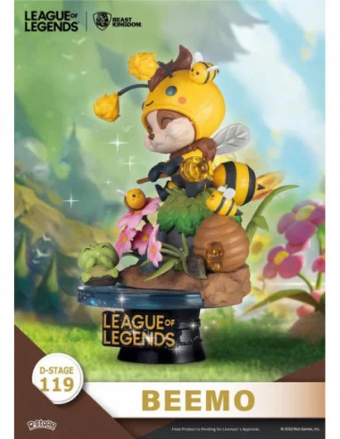 League of Legends Diorama PVC D-Stage Beemo & BZZZiggs 15 cm