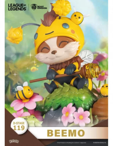 League of Legends Diorama PVC D-Stage Beemo & BZZZiggs 15 cm