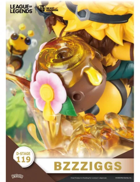 League of Legends Diorama PVC D-Stage Beemo & BZZZiggs 15 cm