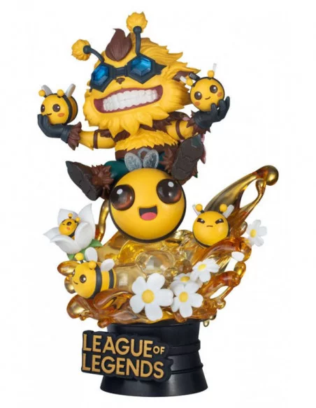 League of Legends Diorama PVC D-Stage Beemo & BZZZiggs 15 cm