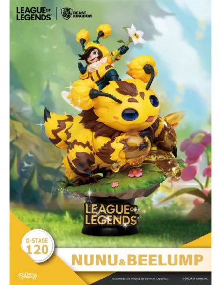 League of Legends Diorama PVC D-Stage Nunu & Beelump & Heimerstinger 16 cm
