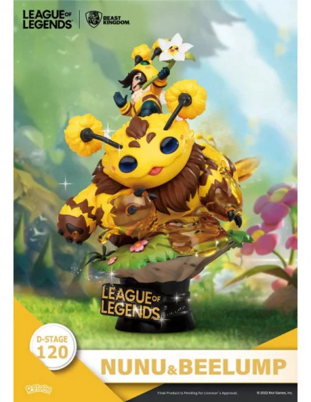 League of Legends Diorama PVC D-Stage Nunu & Beelump & Heimerstinger 16 cm
