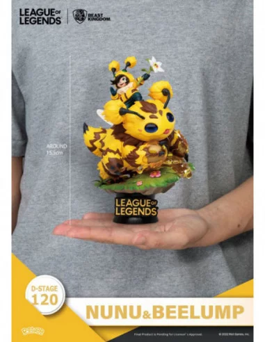 League of Legends Diorama PVC D-Stage Nunu & Beelump & Heimerstinger 16 cm