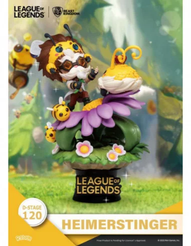 League of Legends Diorama PVC D-Stage Nunu & Beelump & Heimerstinger 16 cm